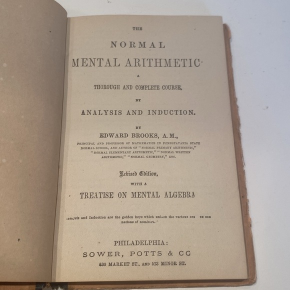 “The Normal Mental Arithmetic,” - Picture 3 of 7